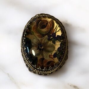 Floral Vintage Brooch